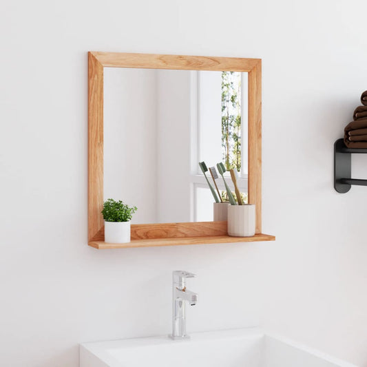 Espejo de pared Madera maciza nogal