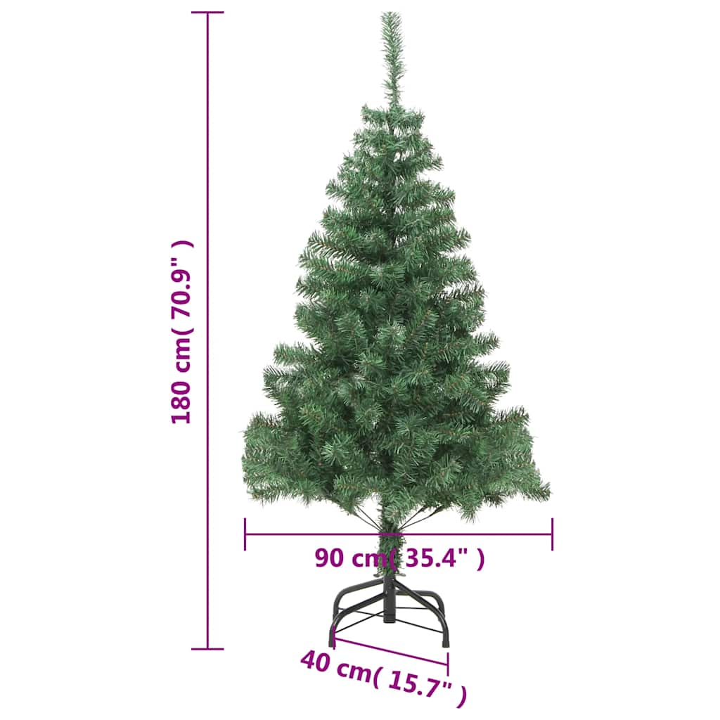 Árbol de Navidad artificial 564 ramas 180cm