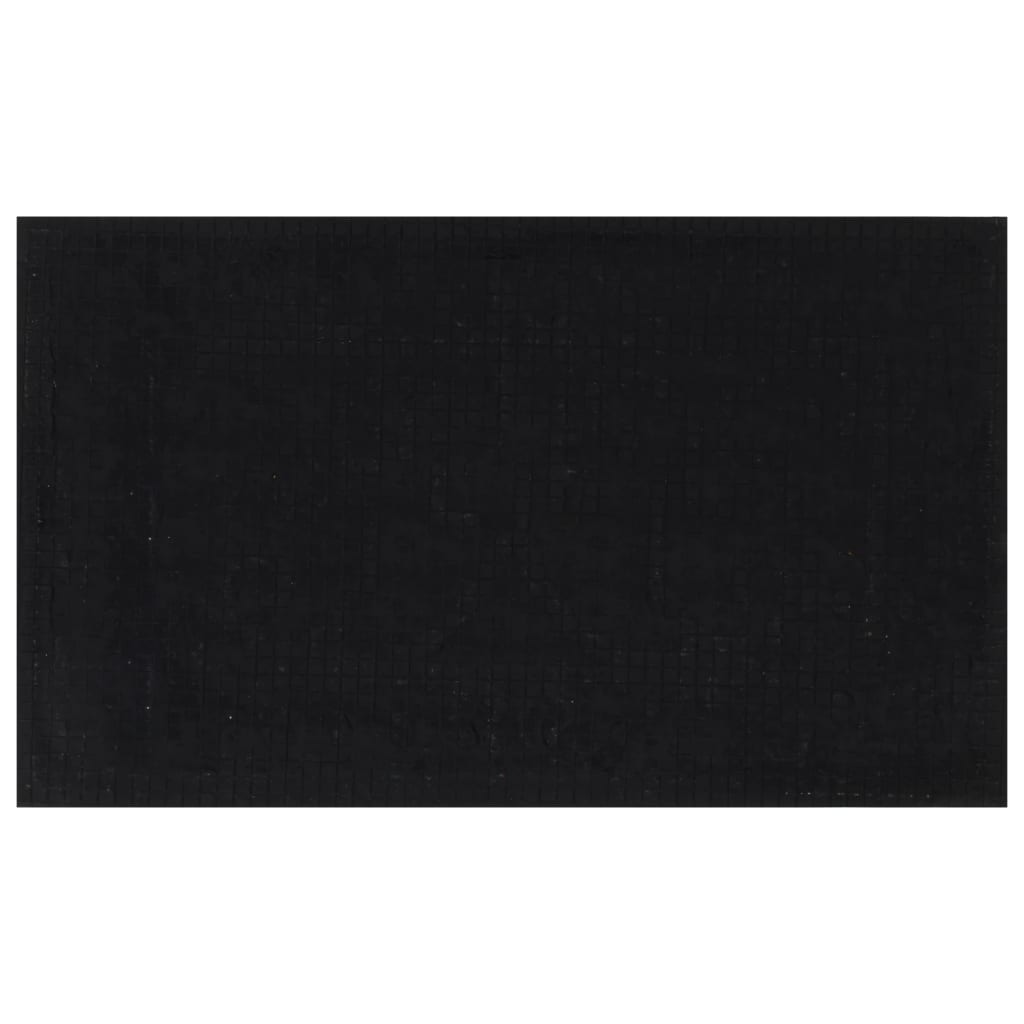 Felpudo rectangular de goma y fibra de coco 45x75 cm