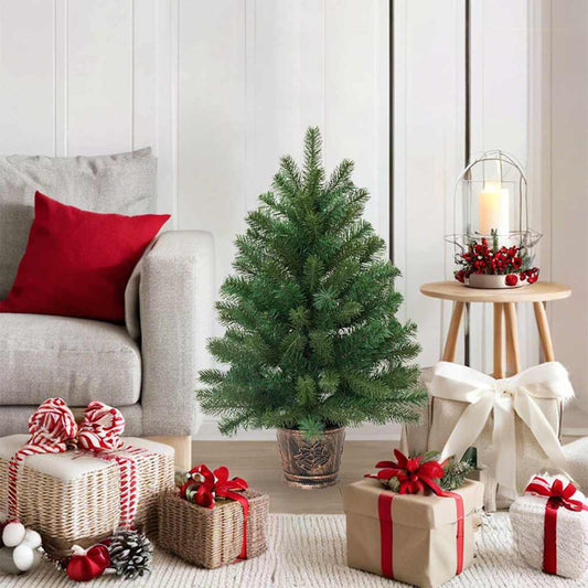 Árbol de Navidad artificial con maceta 95cm