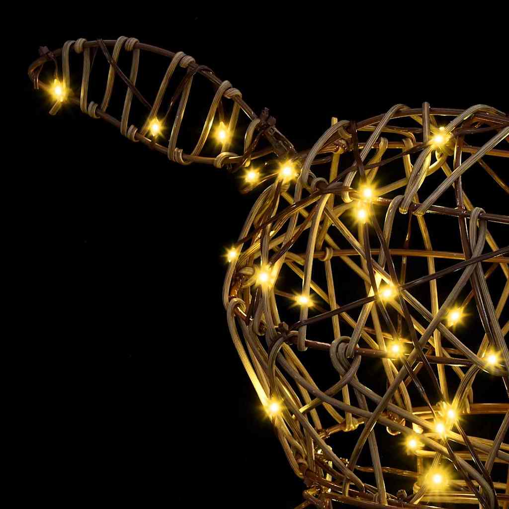 Reno 3D con luces - Ratán 128cm